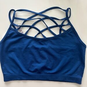 Zenana Outfitters Bralette Blue Size 1X/2X NWOT